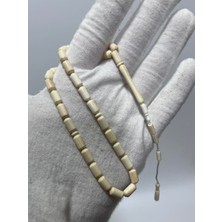 Kesme Fildişi Tesbih 8,67 Gram - Koleksiyonluk Fil Dişi Tespih