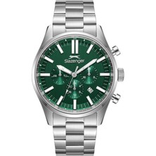 Slazenger SL.09.2502.2.03 Yeşil Kadran Çelik Erkek Kol Saati