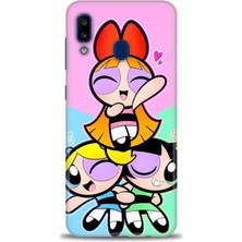 Samsung Galaxy A20 Hd Baskılı Kılıf + Seramik Tam Kaplayan Ekran Koruyucu 130