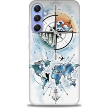 Kılıf Evreni Samsung Galaxy A34 Uyumlu A+ Plus Kılıf + SERAMİK KIRILMAZ EKRAN KORUYUCU 82