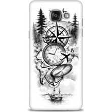 Samsung Galaxy A5 2016 Hd Baskılı Kılıf + Seramik Tam Kaplayan Ekran Koruyucu 84