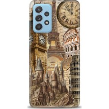 Kılıf Evreni Samsung Galaxy A72 Uyumlu A+ Plus Kılıf + SERAMİK KIRILMAZ EKRAN KORUYUCU 263