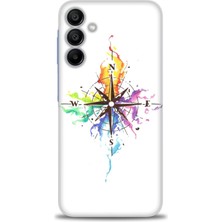 Samsung Galaxy A55 5g Hd Baskılı Kılıf + Seramik Tam Kaplayan Ekran Koruyucu 88