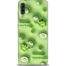 Samsung Galaxy A70 Hd Baskılı Kılıf + Seramik Tam Kaplayan Ekran Koruyucu 116
