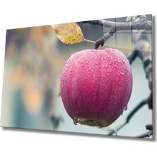 Meyveler Cam Tablo 4mm Dayanıklı Temperli Cam