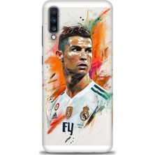 Samsung Galaxy A70 Hd Baskılı Kılıf + Seramik Tam Kaplayan Ekran Koruyucu 7