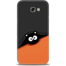 Samsung Galaxy A7 2017 Hd Baskılı Kılıf + Seramik Tam Kaplayan Ekran Koruyucu 80