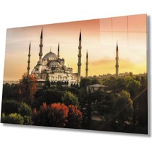 Shopping Haven Istanbul Cami Manzara 4mm Dayanıklı Cam Tablo Temperli Cam