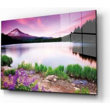 Shopping Haven Doğa Manzara Cam Tablo 4mm Dayanıklı Temperli Cam