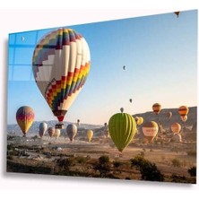 Uçan Balonlar Cam Tablo 4mm Dayanıklı Temperli Cam