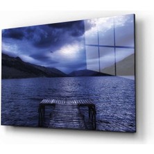 Doğa Manzara Cam Tablo 4mm Dayanıklı Temperli Cam