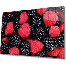 Shopping Haven Meyveler Cam Tablo 4mm Dayanıklı Temperli Cam