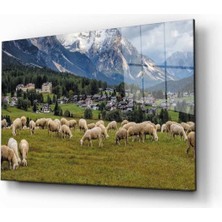 Doğa Manzara Cam Tablo 4mm Dayanıklı Temperli Cam