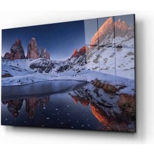 Doğa Manzara Cam Tablo 4mm Dayanıklı Temperli Cam