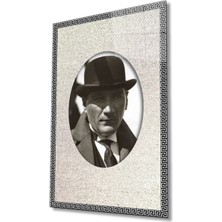 Atatürk Cam Tablo 4 mm Dayanıklı Temperli Cam