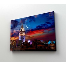 Shopping Haven Istanbul Galata Kulesi Manzara Cam Tablo Temperli 4 mm