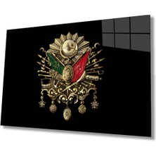 Osmanlı Arması Cam Tablo