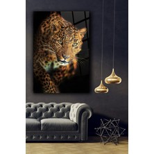 Shopping Haven Vahşi Çita Cam Tablo | Hediyelik, Dekoratif, Ofis, Mutfak