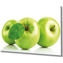 Meyveler Cam Tablo 4mm Dayanıklı Temperli Cam