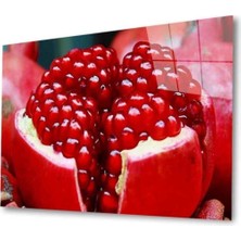 Shopping Haven Trndry SERI001  Meyveler Cam Tablo 4mm Dayanıklı Temperli Cam