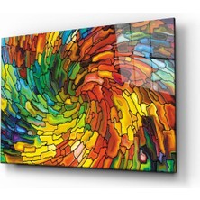 Shopping Haven Soyut Cam Tablo