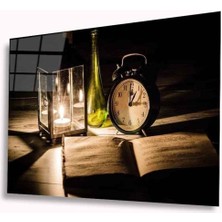 Shopping Haven Zaman Cam Tablo 4mm Dayanıklı Temperli Cam