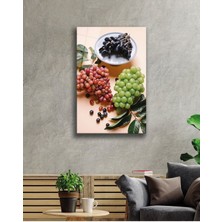 Shopping Haven Meyveler Cam Tablo 4mm Dayanıklı Temperli Cam