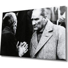 Shopping Haven Atatürk Cam Tablo 4 mm Dayanıklı Temperli Cam