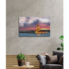 Kız Kulesi Cam Tablo