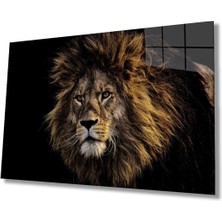 Shopping Haven Aslan 20 Hayvan Cam Tablo