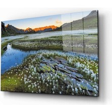 Doğa Manzara Cam Tablo 4mm Dayanıklı Temperli Cam