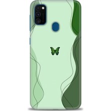 Kılıf Evreni Samsung Galaxy M21 Uyumlu A+ Plus Kılıf + SERAMİK KIRILMAZ EKRAN KORUYUCU 187