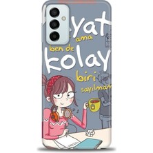 Kılıf Evreni Samsung Galaxy M13 Uyumlu A+ Plus Kılıf + SERAMİK KIRILMAZ EKRAN KORUYUCU 163