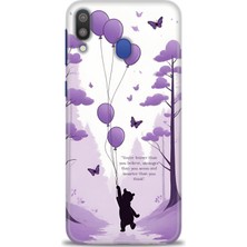Kılıf Evreni Samsung Galaxy M20 Uyumlu A+ Plus Kılıf + SERAMİK KIRILMAZ EKRAN KORUYUCU 54