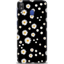 Samsung Galaxy M20 Hd Baskılı Kılıf + Seramik Tam Kaplayan Ekran Koruyucu 131