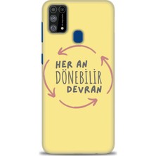 Kılıf Evreni Samsung Galaxy M31 Uyumlu A+ Plus Kılıf + SERAMİK KIRILMAZ EKRAN KORUYUCU 167