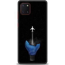 Kılıf Evreni Samsung Galaxy Note 10 Lite Uyumlu A+ Plus Kılıf + SERAMİK KIRILMAZ EKRAN KORUYUCU 383