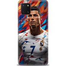 Samsung Galaxy Note 10 Lite Hd Baskılı Kılıf + Seramik Tam Kaplayan Ekran Koruyucu 6