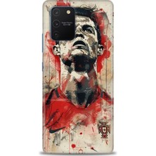 Samsung Galaxy S10 Lite Hd Baskılı Kılıf + Seramik Tam Kaplayan Ekran Koruyucu 5