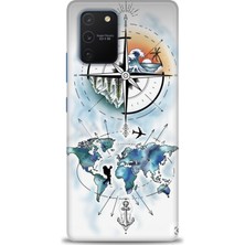 Kılıf Evreni Samsung Galaxy S10 Lite Uyumlu A+ Plus Kılıf + SERAMİK KIRILMAZ EKRAN KORUYUCU 82