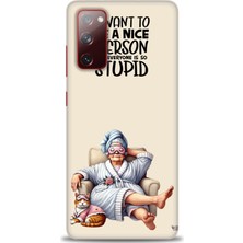 Kılıf Evreni Samsung Galaxy S20 Fe Uyumlu A+ Plus Kılıf + SERAMİK KIRILMAZ EKRAN KORUYUCU 45