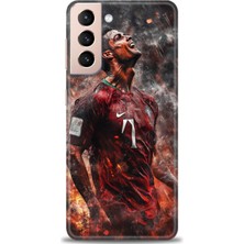 Kılıf Evreni Samsung Galaxy S21 Uyumlu A+ Plus Kılıf + SERAMİK KIRILMAZ EKRAN KORUYUCU 8