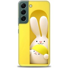 Samsung Galaxy S22 Hd Baskılı Kılıf + Seramik Tam Kaplayan Ekran Koruyucu 72