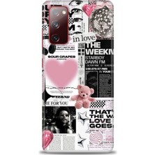 Samsung Galaxy S20 Fe Hd Baskılı Kılıf + Seramik Tam Kaplayan Ekran Koruyucu 204