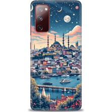 Samsung Galaxy S20 Fe Hd Baskılı Kılıf + Seramik Tam Kaplayan Ekran Koruyucu 223