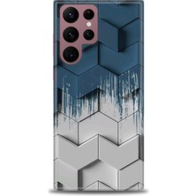 Kılıf Evreni Samsung Galaxy S22 Ultra Uyumlu A+ Plus Kılıf + SERAMİK KIRILMAZ EKRAN KORUYUCU 321