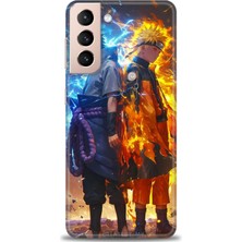 Samsung Galaxy S21 Fe Hd Baskılı Kılıf + Seramik Tam Kaplayan Ekran Koruyucu 260