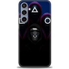 Samsung Galaxy S24 Hd Baskılı Kılıf + Seramik Tam Kaplayan Ekran Koruyucu 283