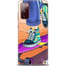 Kılıf Evreni Samsung Galaxy S20 Fe Uyumlu A+ Plus Kılıf + SERAMİK KIRILMAZ EKRAN KORUYUCU 446