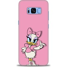 Samsung Galaxy S8 Plus Hd Baskılı Kılıf + Seramik Tam Kaplayan Ekran Koruyucu 406